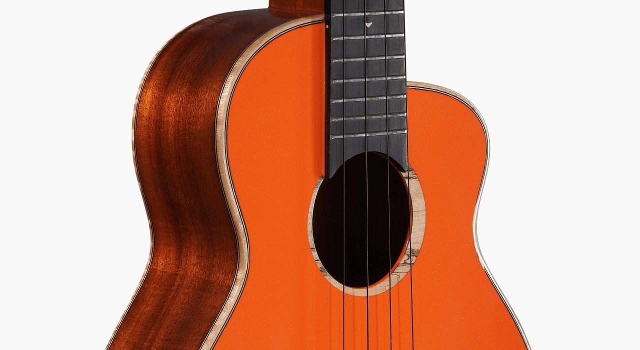 aNueNue aNueNue 彩虹人 烏克麗麗 LOUT 獅子合唱團聯名琴款 26吋 桃花心木 全單板 LION 搖滾系列 第 5 張圖片｜三峽烏克麗麗