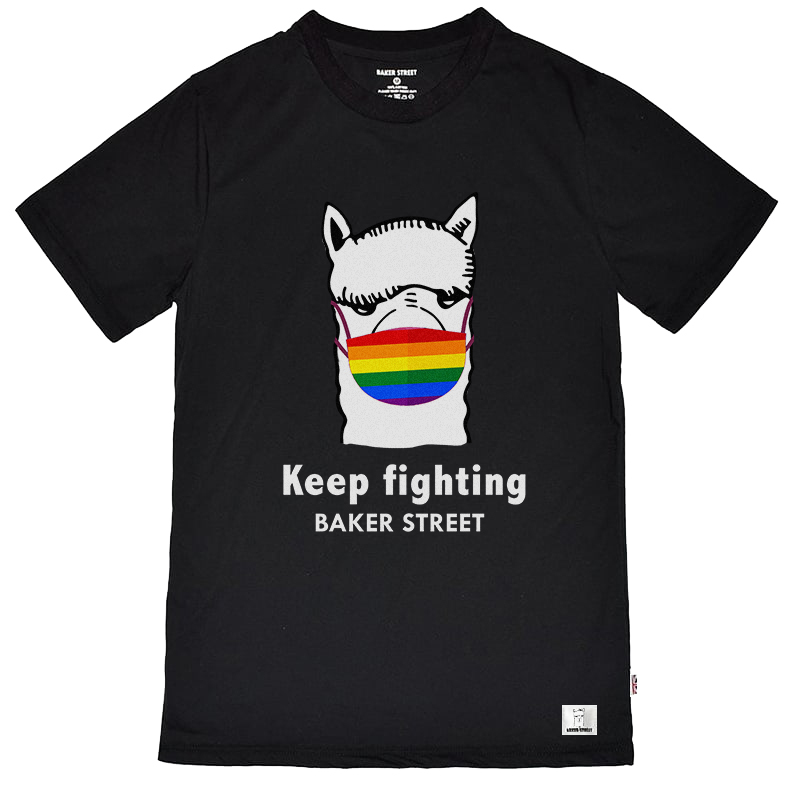 Alpaca Wear Rainbow Mask 彩虹口罩羊駝 短T