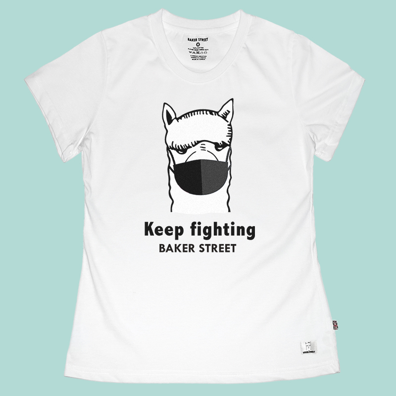 Alpaca Wear Black Mask 女版短袖T