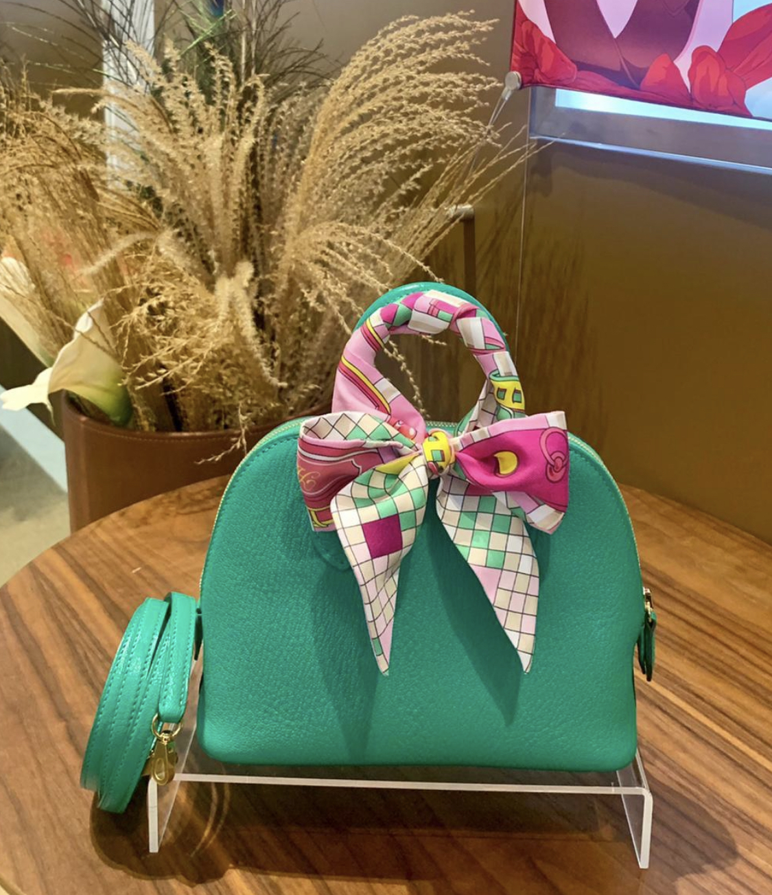 Bolide mini 6W vert menthe cc chèvre