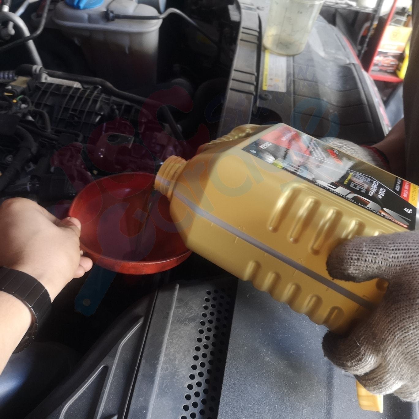 audi q5 jsc starex garage super ester plus 5w40 motor oil 機油 偈油