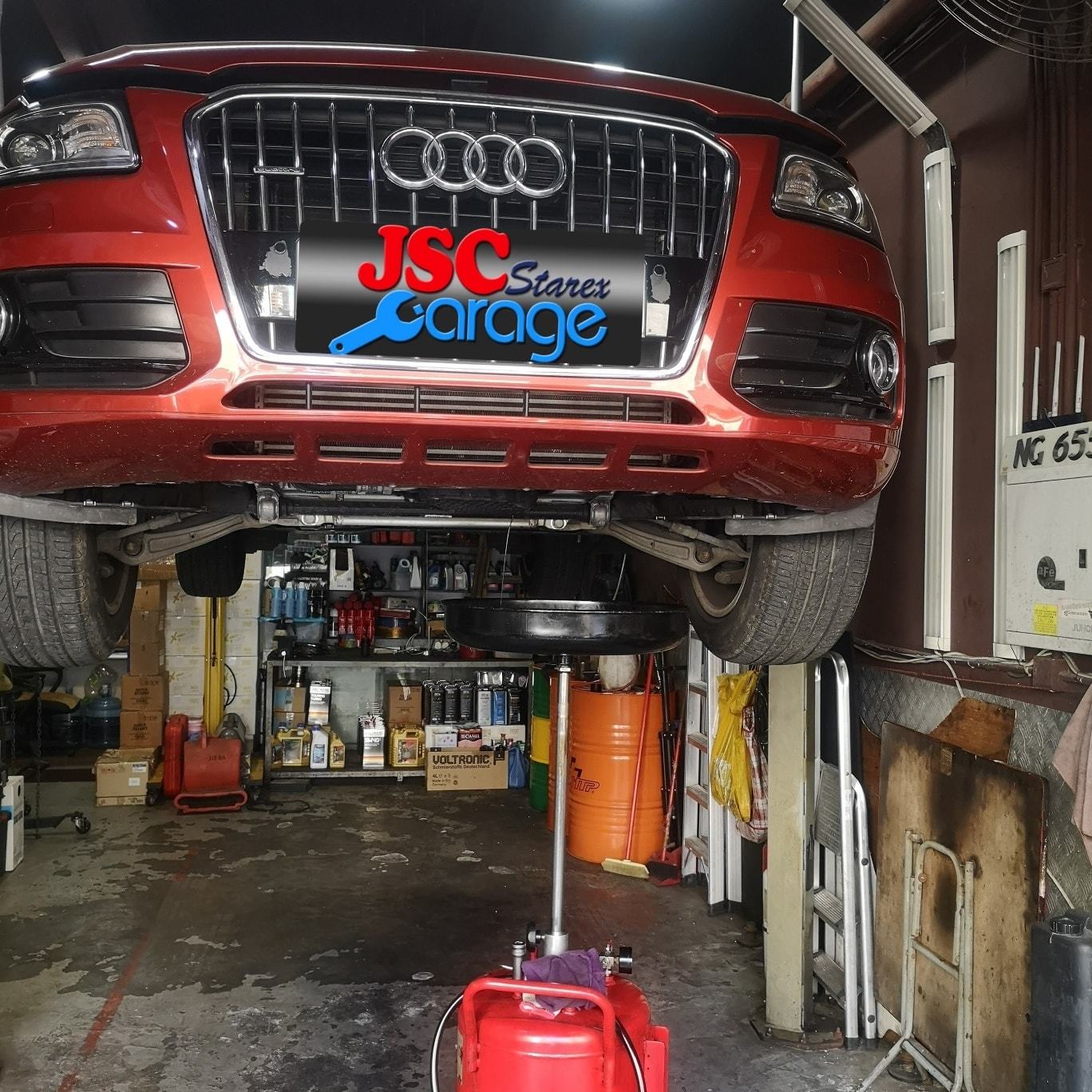 audi q5 jsc starex garage super ester plus 5w40 motor oil 機油 偈油