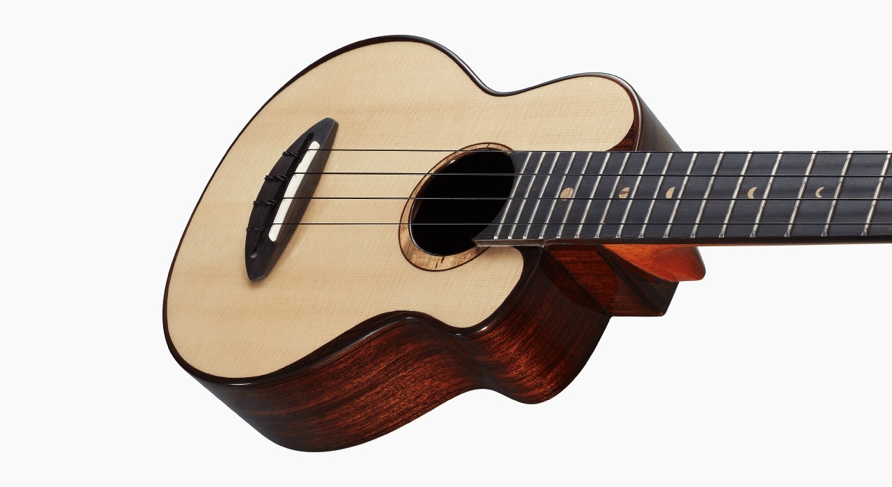 aNueNue aNueNue 彩虹人 烏克麗麗 US200 21吋 月亮雲杉木/印度玫瑰木 全單板 Bird 鳥烏克系列 第 4 張圖片｜三峽烏克麗麗