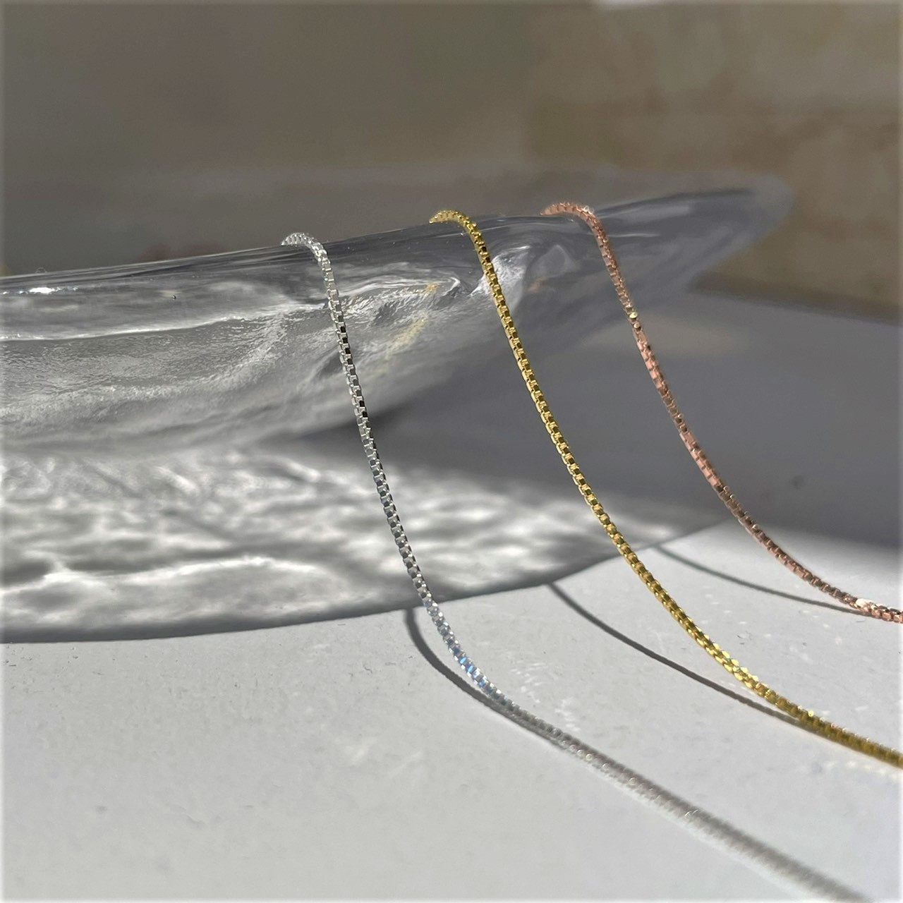 │簡約│高質感 • 純銀細鍊 • 鎖骨鍊 • 925silver