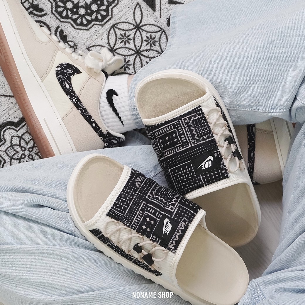 NIKE Asuna Slide Paisley 腰果花 變形蟲 日式 拖鞋 (男款)