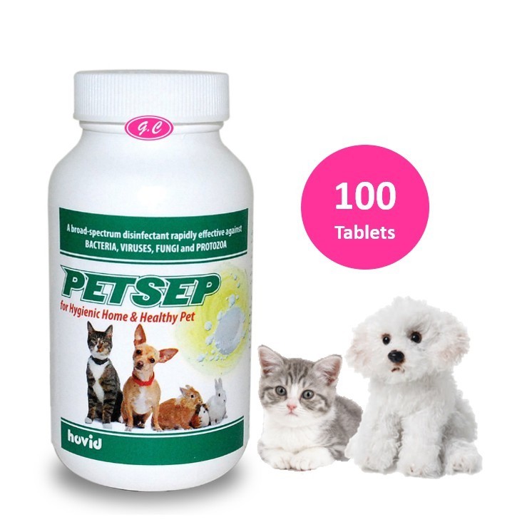 HOVID PETSEP宠物专属消毒片 100片 罐装