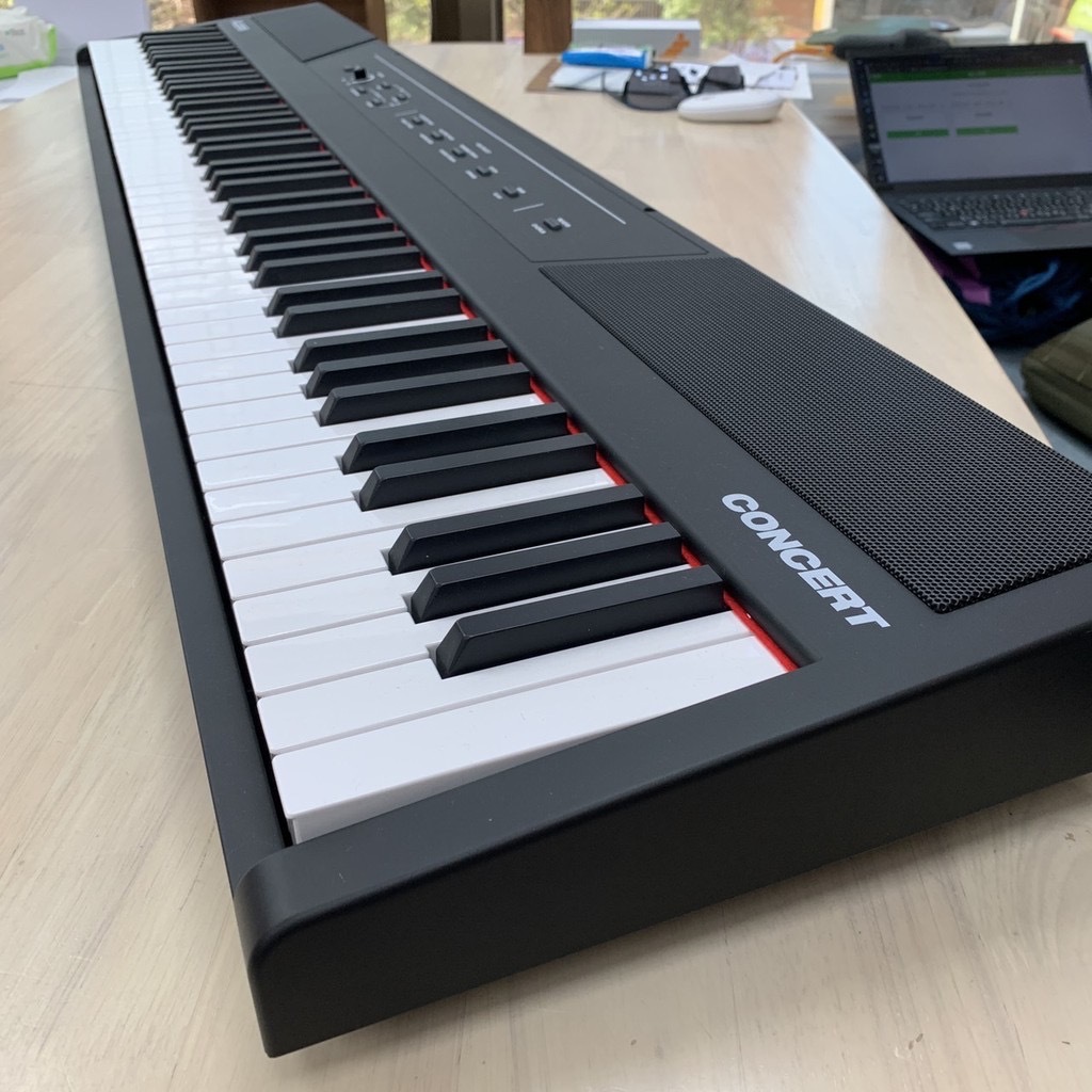 Alesis 美國 Alesis Concert Piano 電鋼琴 88鍵 半重琴鍵 附譜架、延音踏板 第 5 張圖片｜三峽鍵盤 / 鋼琴