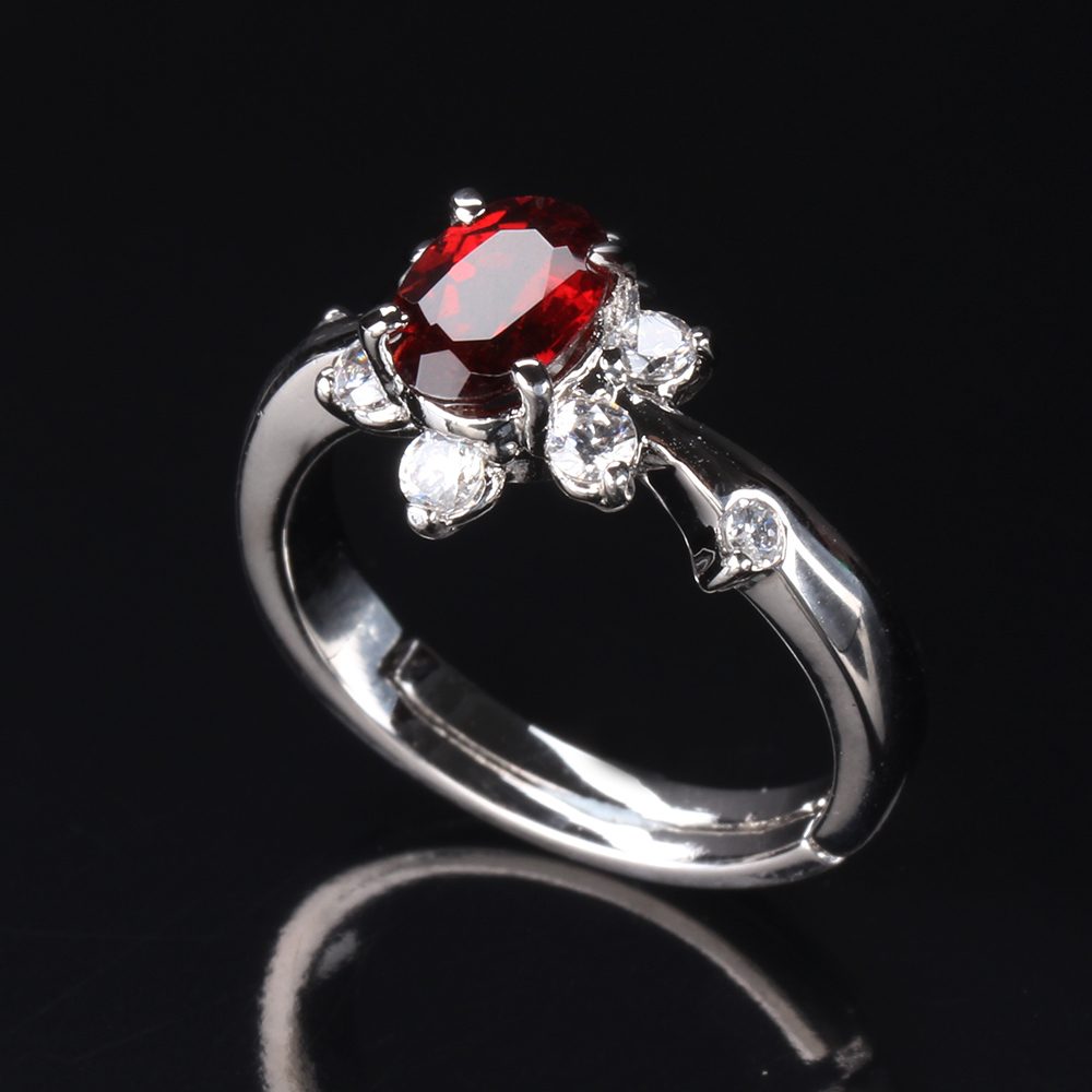 【雅紅珠寶】粉紅佳人天然1克拉石榴石戒-活圍設計-R0157