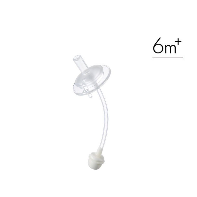 Simba 小獅王辛巴 蘊蜜寬口奶瓶配件(6.防漏學習吸管組)