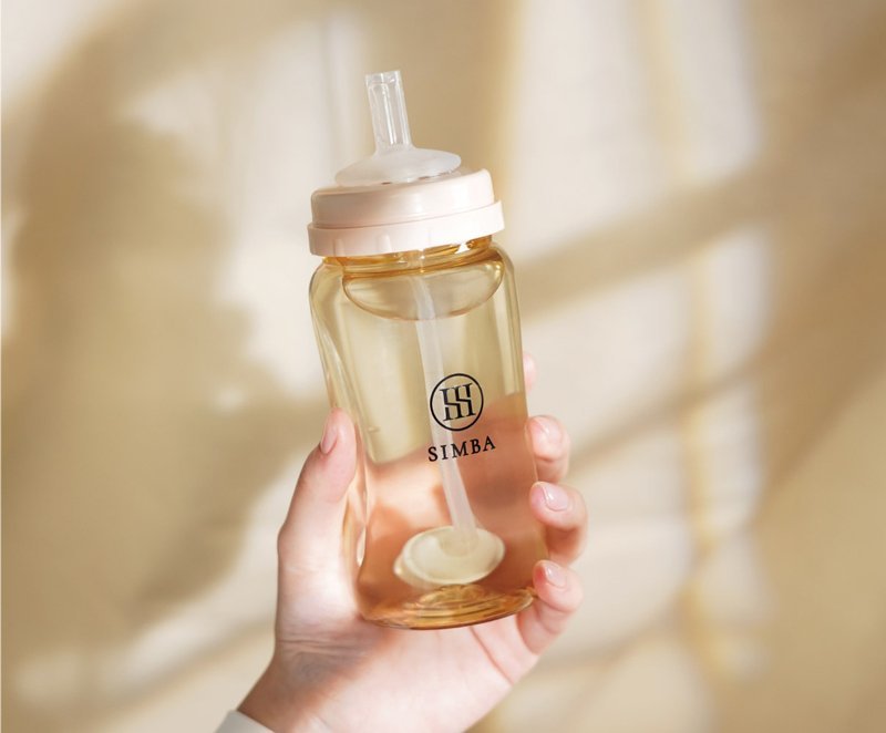 Simba 小獅王辛巴 蘊蜜寬口奶瓶配件(6.防漏學習吸管組)