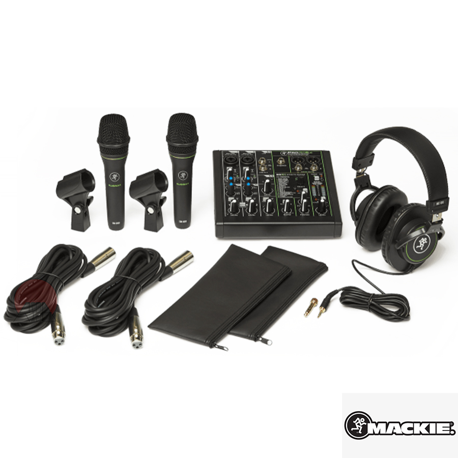 Mackie Performer Bundle 錄音 直播 套組(平板.電腦)皆可用 含軟體