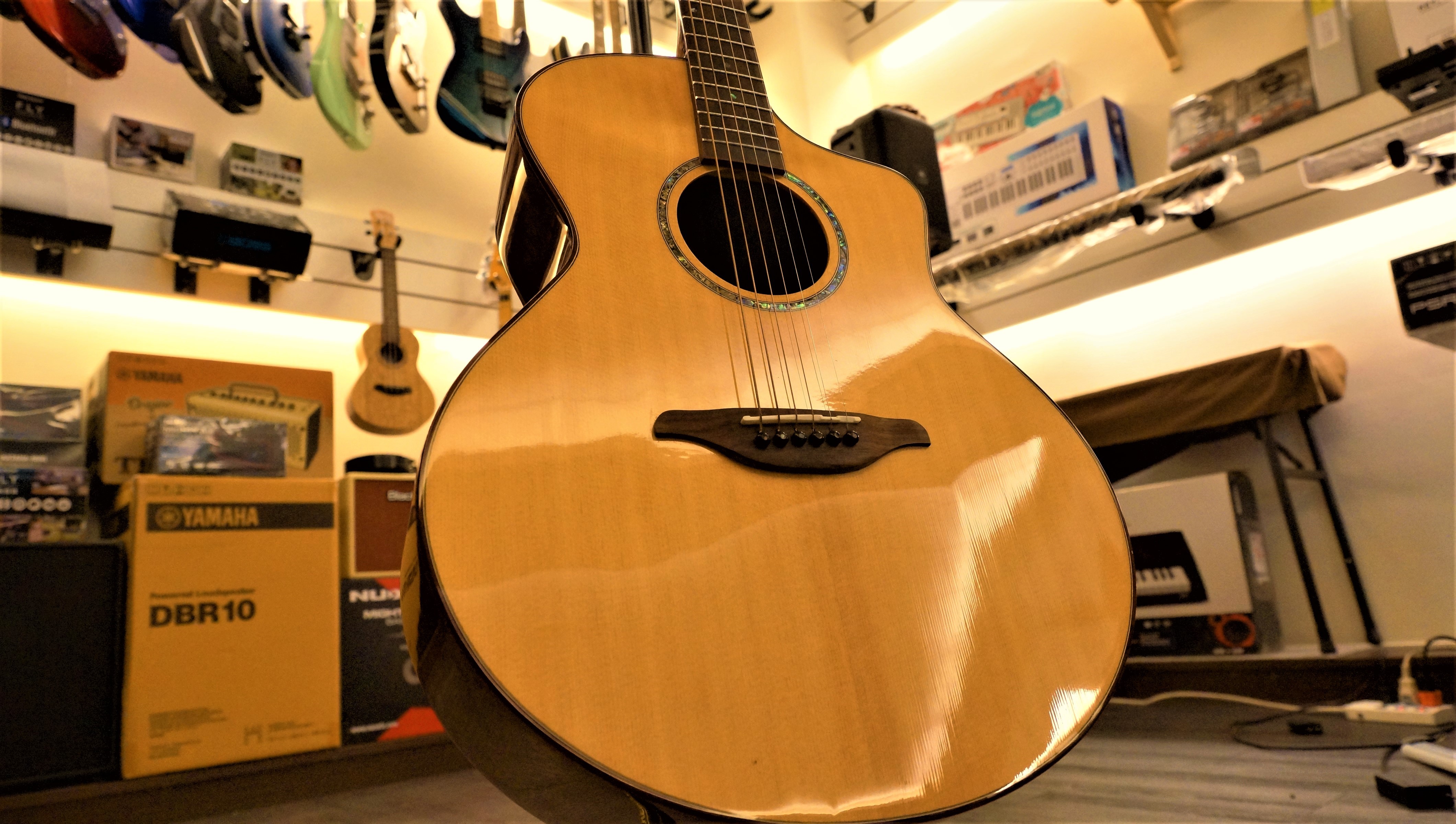 Soundful SJ-901 全單板木吉他 雲杉面單 桃花心木側背單 JF桶身 (附厚袋、配件包)