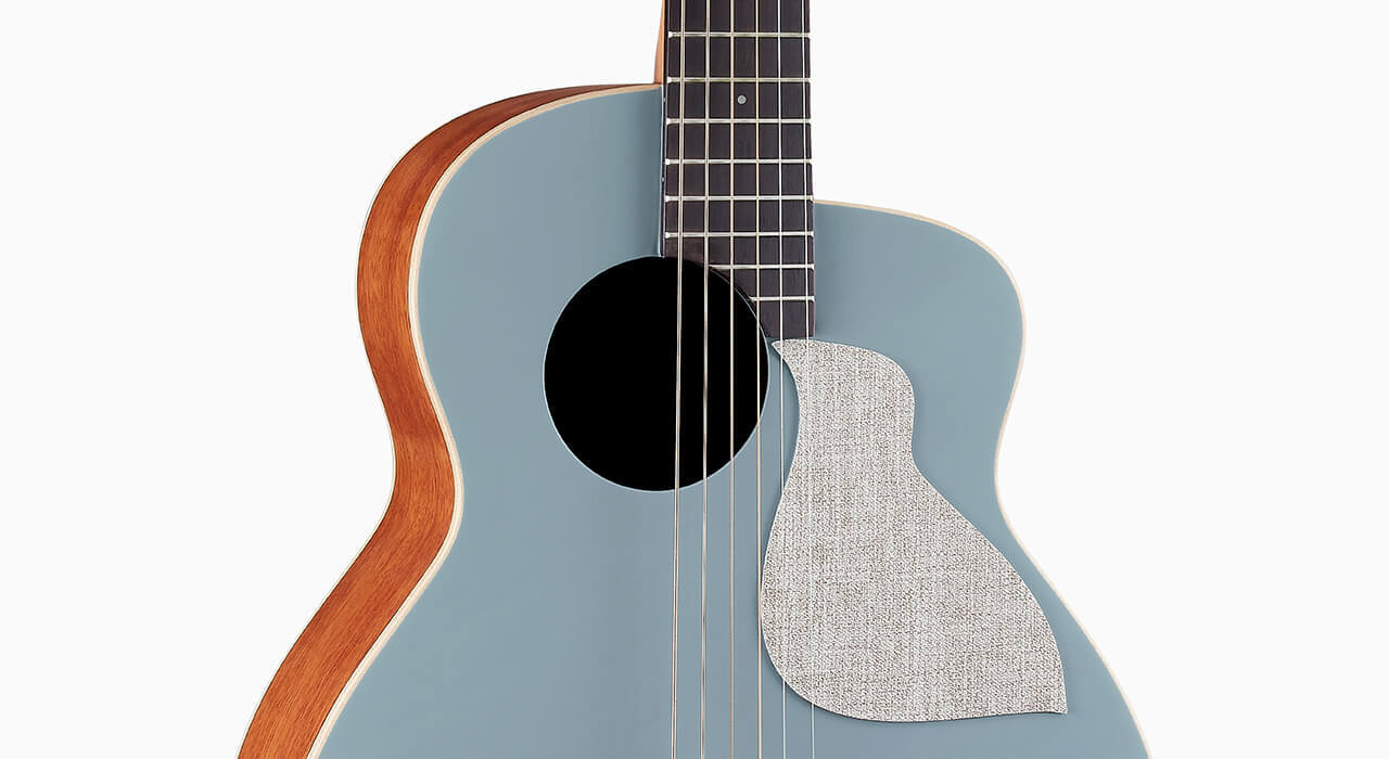 aNueNue aNueNue MC10-BA/MC10-BAE 原聲款 接電款 36吋 雲杉面單板 旅行吉他 鳥吉他 阿羅納藍【附原廠厚袋】 第 5 張圖片｜三峽吉他 / Bass