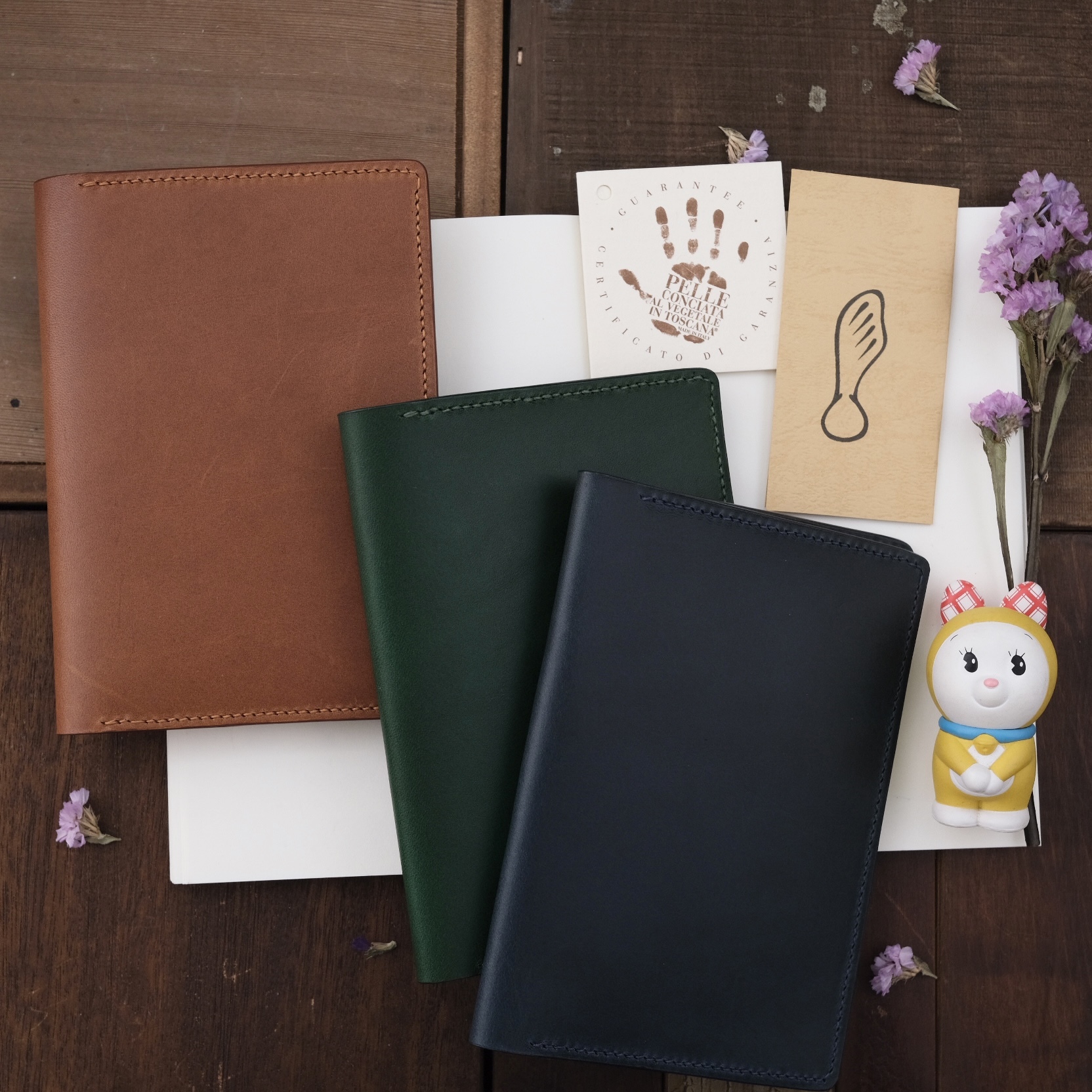 護照套  Buttero系列皮革 / 臺灣 M.seed手作皮革