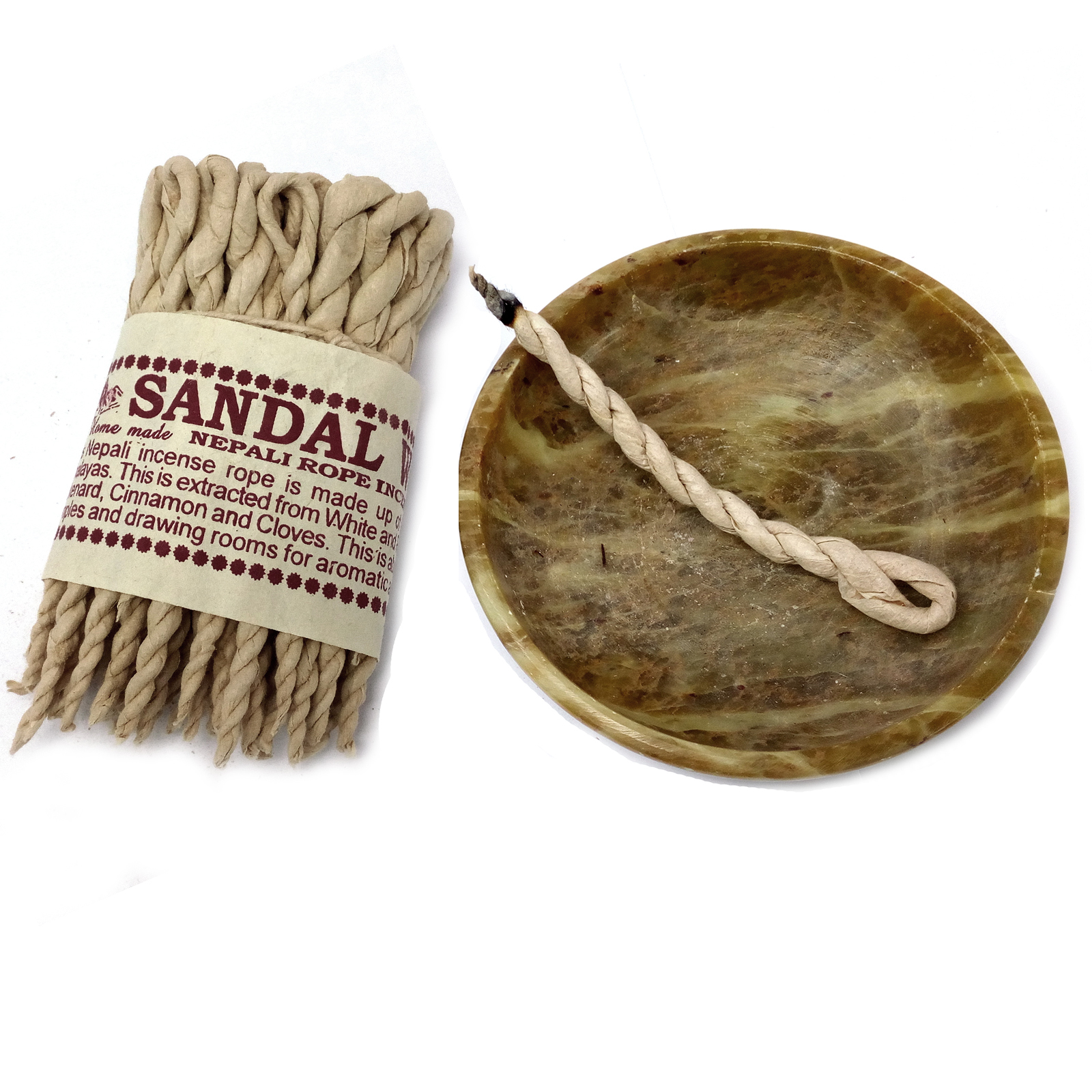 Nepali Sandalwood Rope Incense