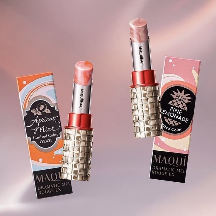 MAQUILLAGE Dramatic Rouge EX Limited Sparkling Fruit Color 心機星魅蜜光圈唇膏 氣泡特調