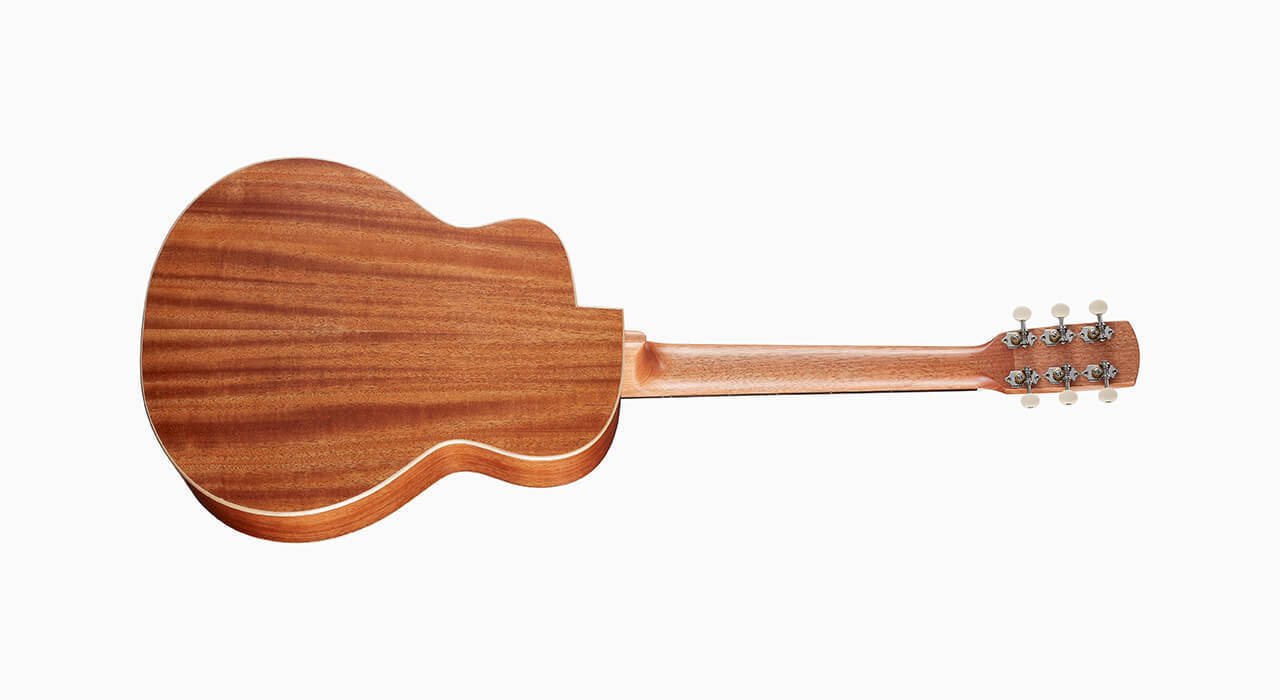 aNueNue aNueNue MC10-LC/MC10-LCE 原聲款 接電款 36吋 雲杉面單板 旅行吉他 鳥吉他 活珊瑚橘【附原廠厚袋】 第 3 張圖片｜三峽吉他 / Bass