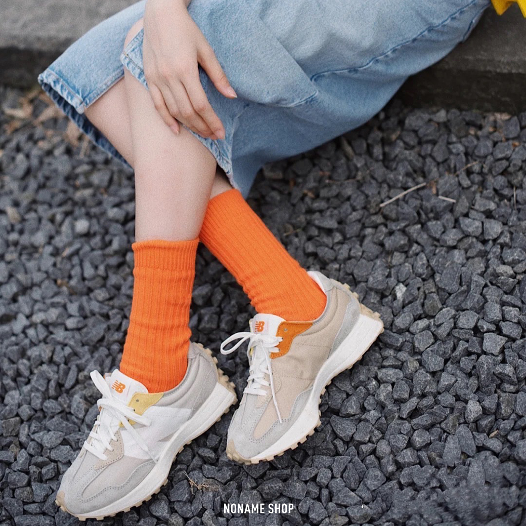 NEW BALANCE NB 327  復古 厚底 奶茶色 (女款)