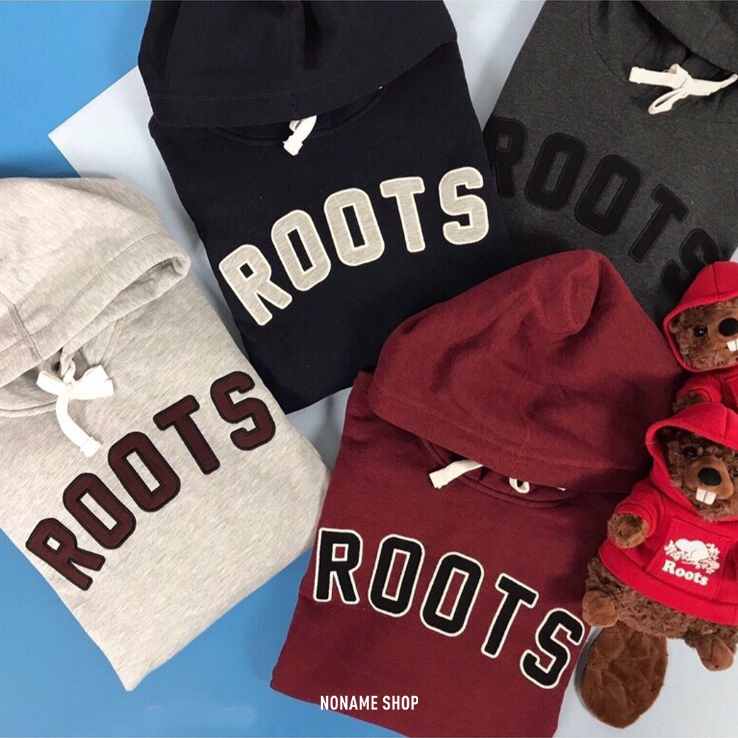 🎄聖誕限定優惠🎄 ROOTS 基本款 字母 經典 大Logo 連帽 帽Tee