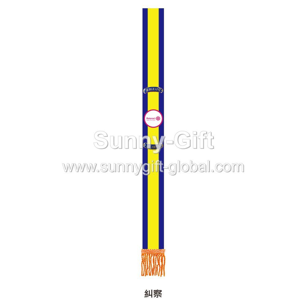 Rotaract - Sash With Position (Sergeant at Arms)