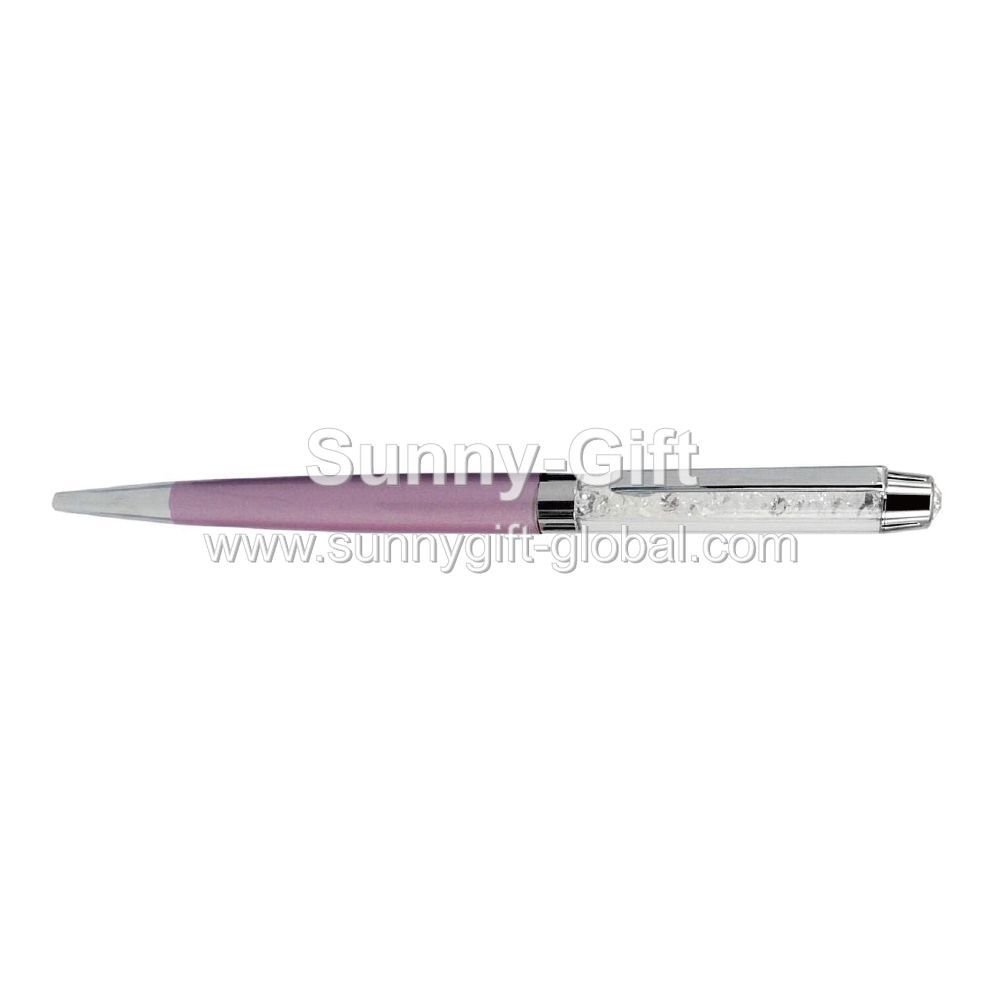Crystal pen- purple