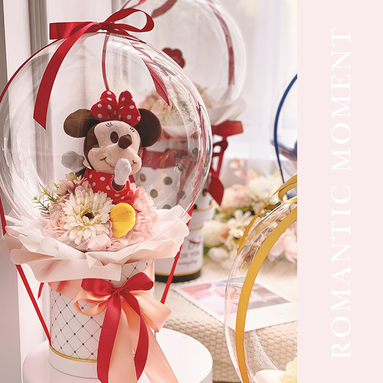 花禮系列丨水晶球花禮 - 娃娃系列