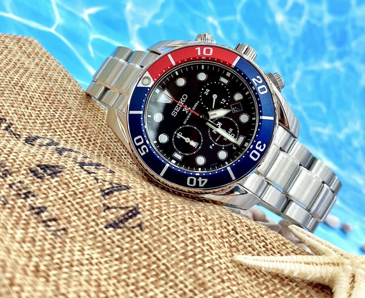 【SEIKO 精工】PROSPEX PADI太陽能深潛戰艦潛水錶  V192-0AD0R 44.5mm 現代鐘錶