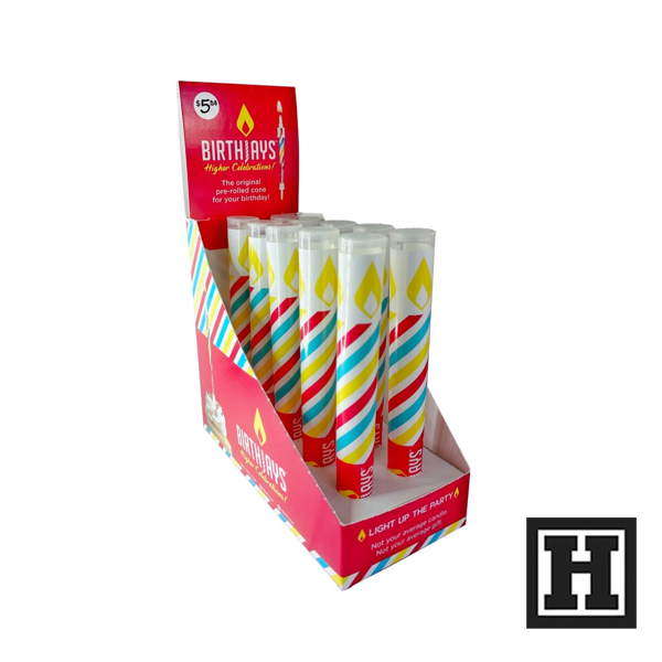BIRTHJAYS 生日蠟燭 預捲管