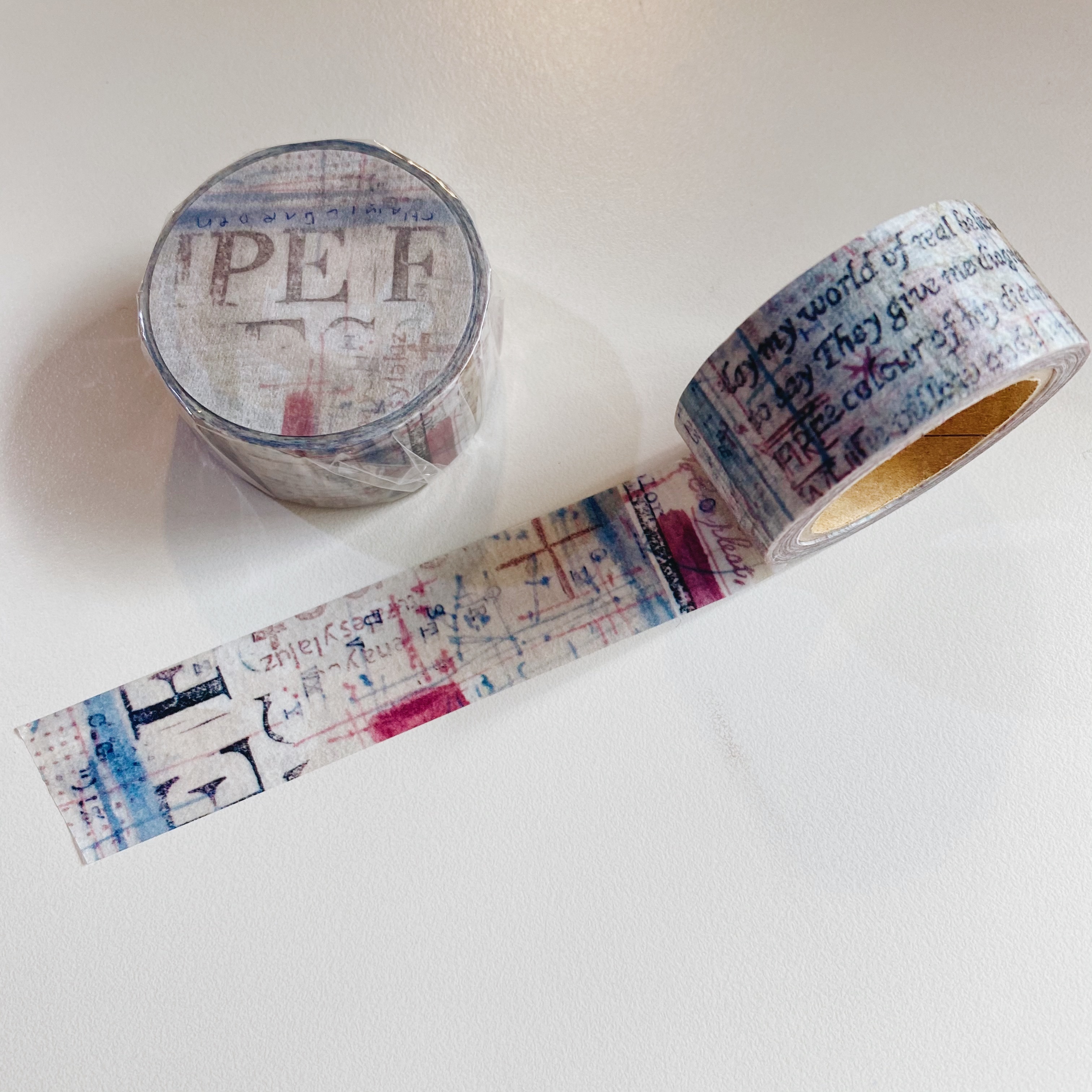 夏米花園 X 小徑 water 和紙膠帶