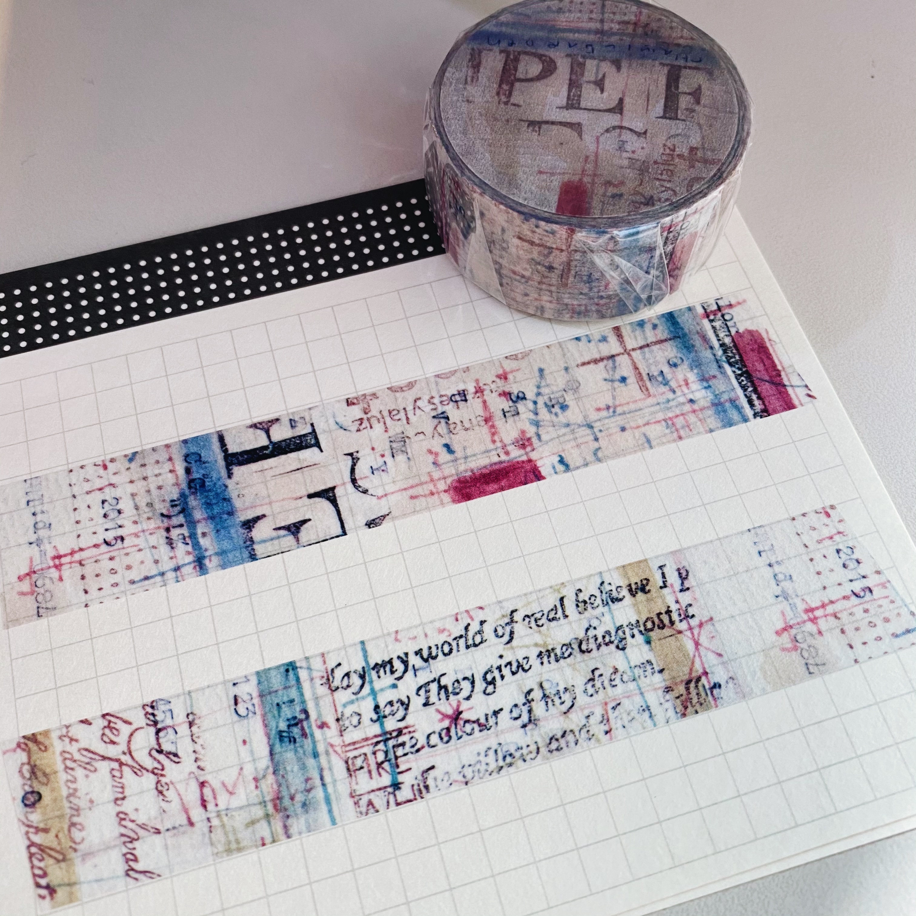 夏米花園 X 小徑 water 和紙膠帶