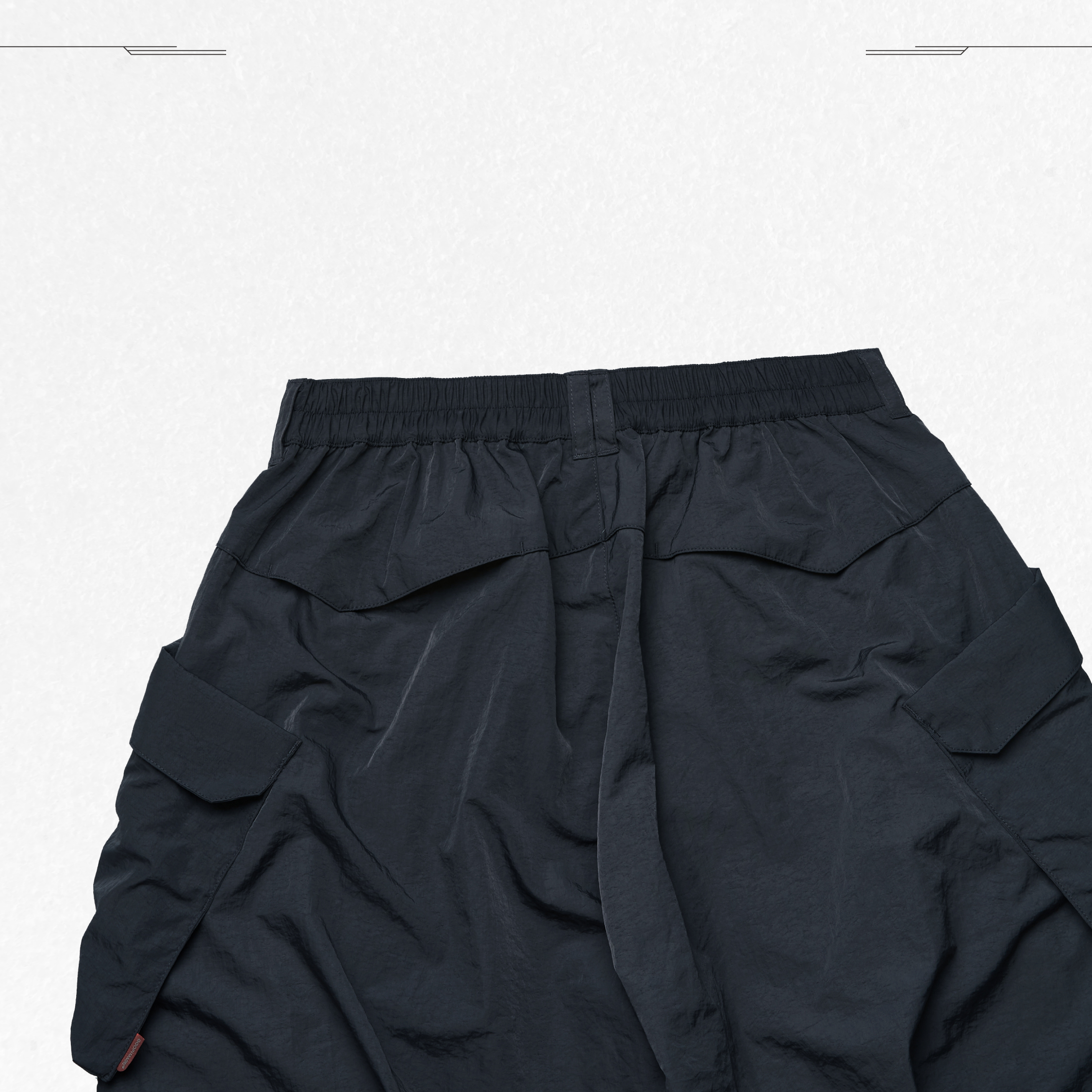 MR-O1” 3D-Rotate Utility Shorts - D-Gray