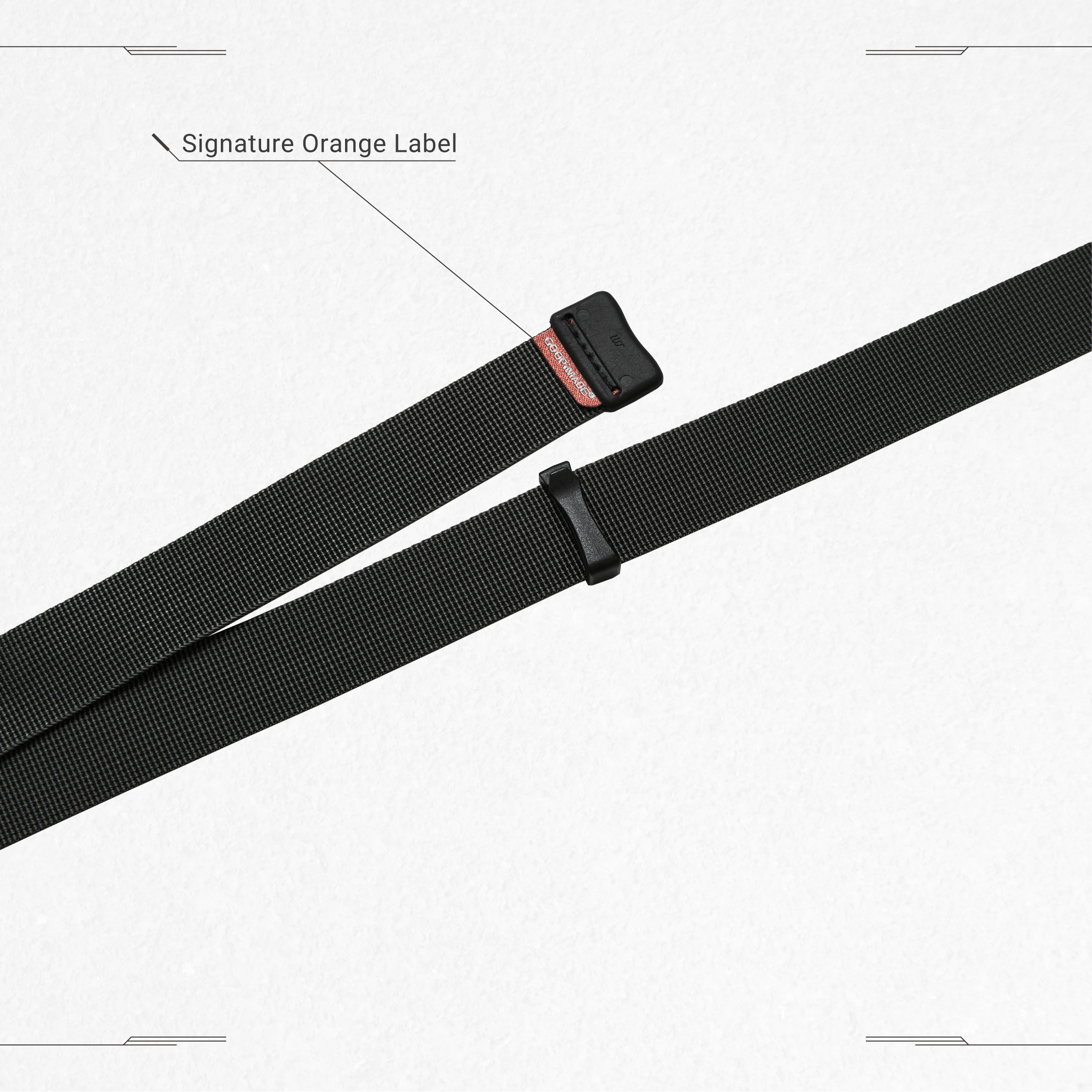 小物 goopimade FN-D4 FIDLOCK Combat LoopBelt GOOPiMADE - 