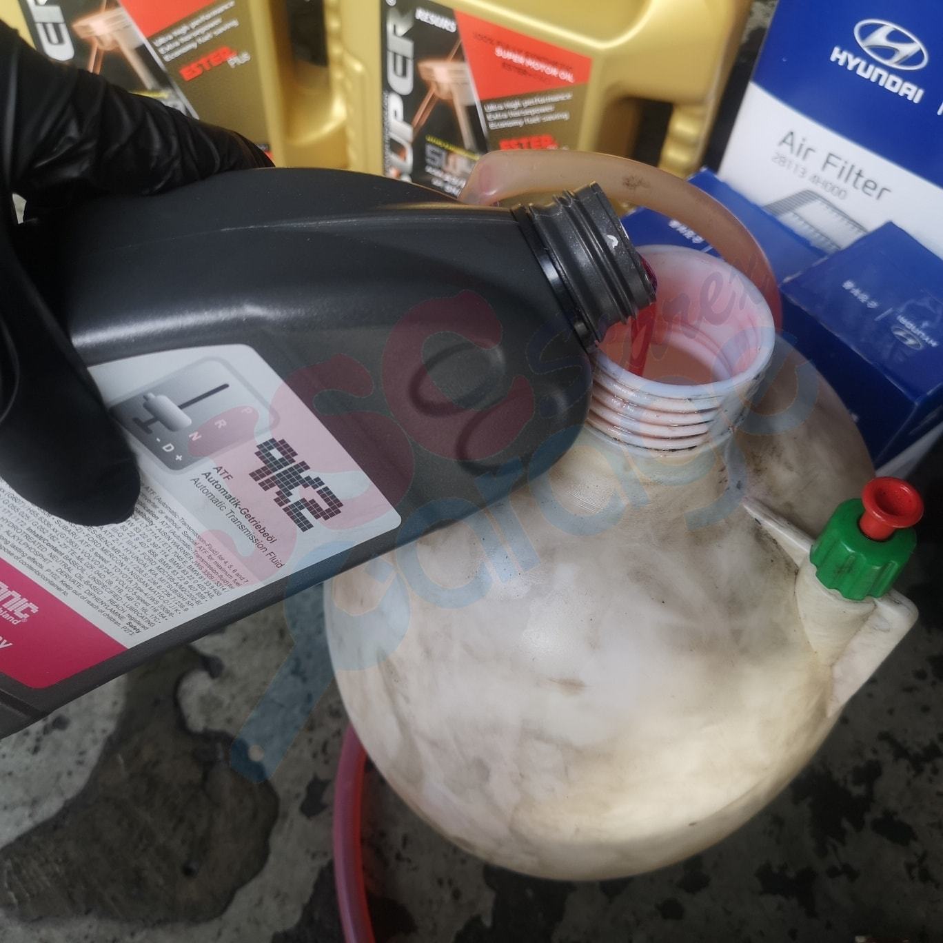 波箱油 H1 jsc starex garage hyundai