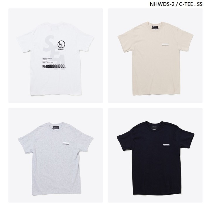 2021SS NEIGHBORHOOD WIND AND SEA NHWDS-2 T 短T 聯名 4色 現貨