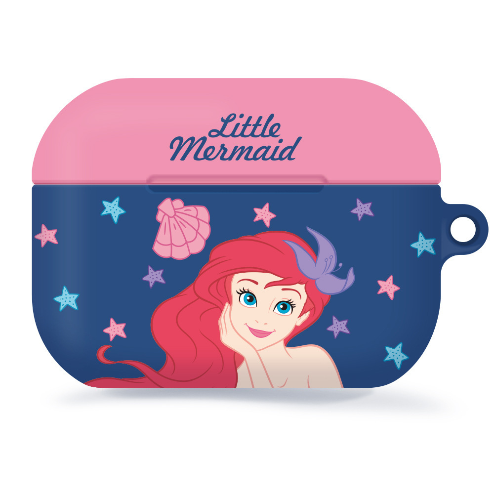 Disney - Hard - Airpods Pro 2 Case - 公主系列 貼身耳機保護硬套 美人魚 BB