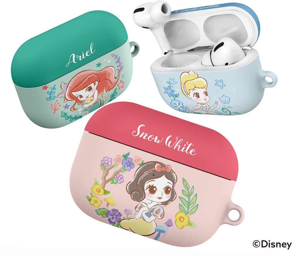 Disney - Hard - Airpods Pro 2 Case - 公主系列 貼身防撞耳機保護硬套 BB