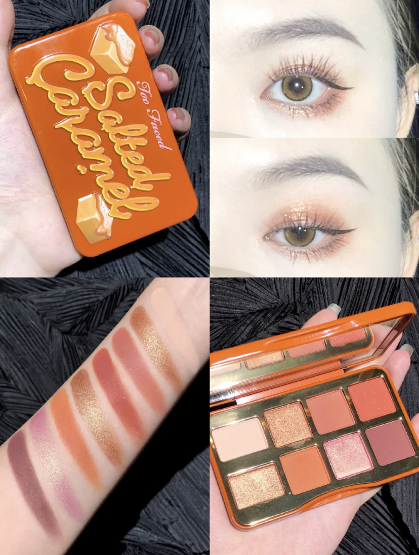 Toofaced - Salted Caramel 8色眼影盤