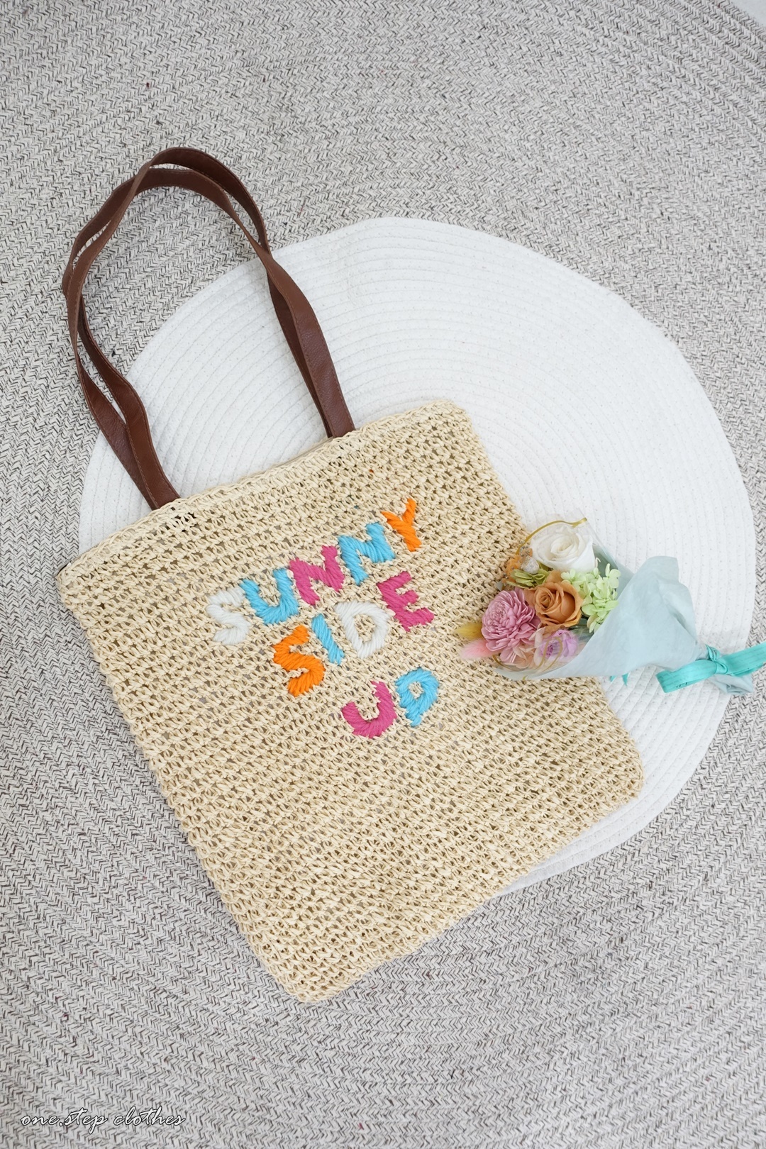 正韓SUNNY彩色立體編織包