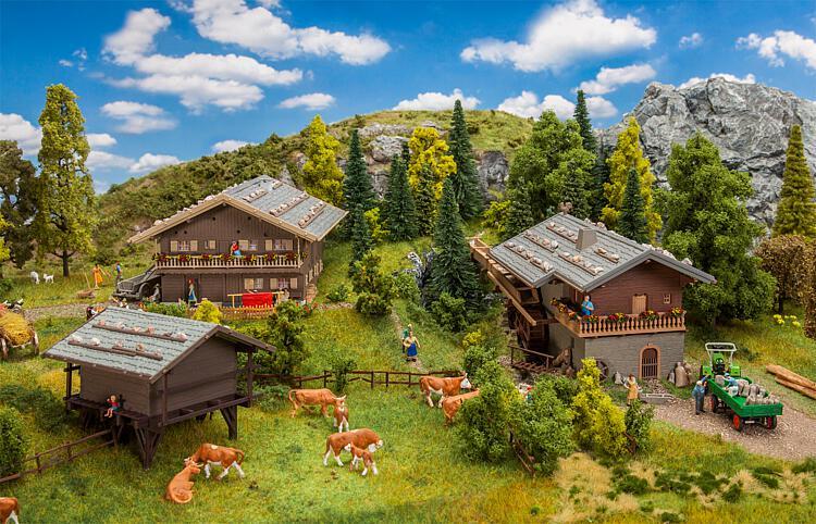 Faller 190064 HO scale, Promotional Set Alpine village