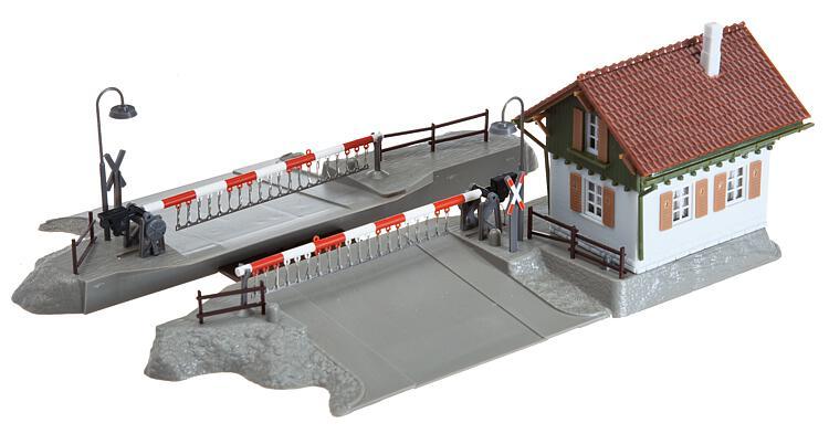 Faller 120174 HO scale, Level-crossing with gatekeeper’s house