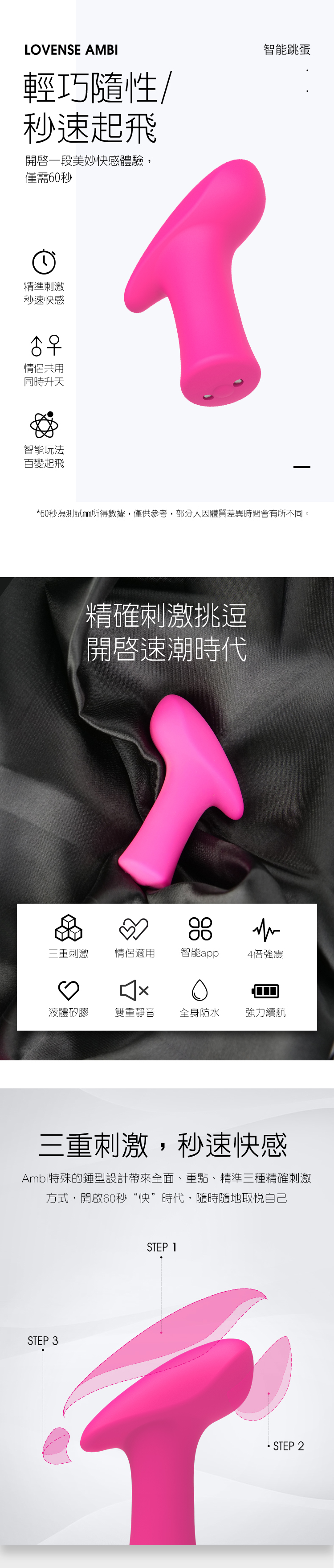 LOVENSE Ambi 智能跳蛋震動器 可跨國遙控