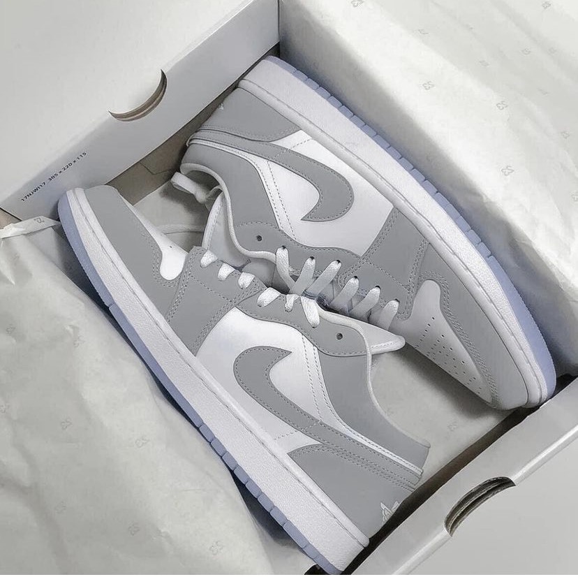 <快速出貨> Air Jordan 1 low 灰白 小Dior (DC0774105)