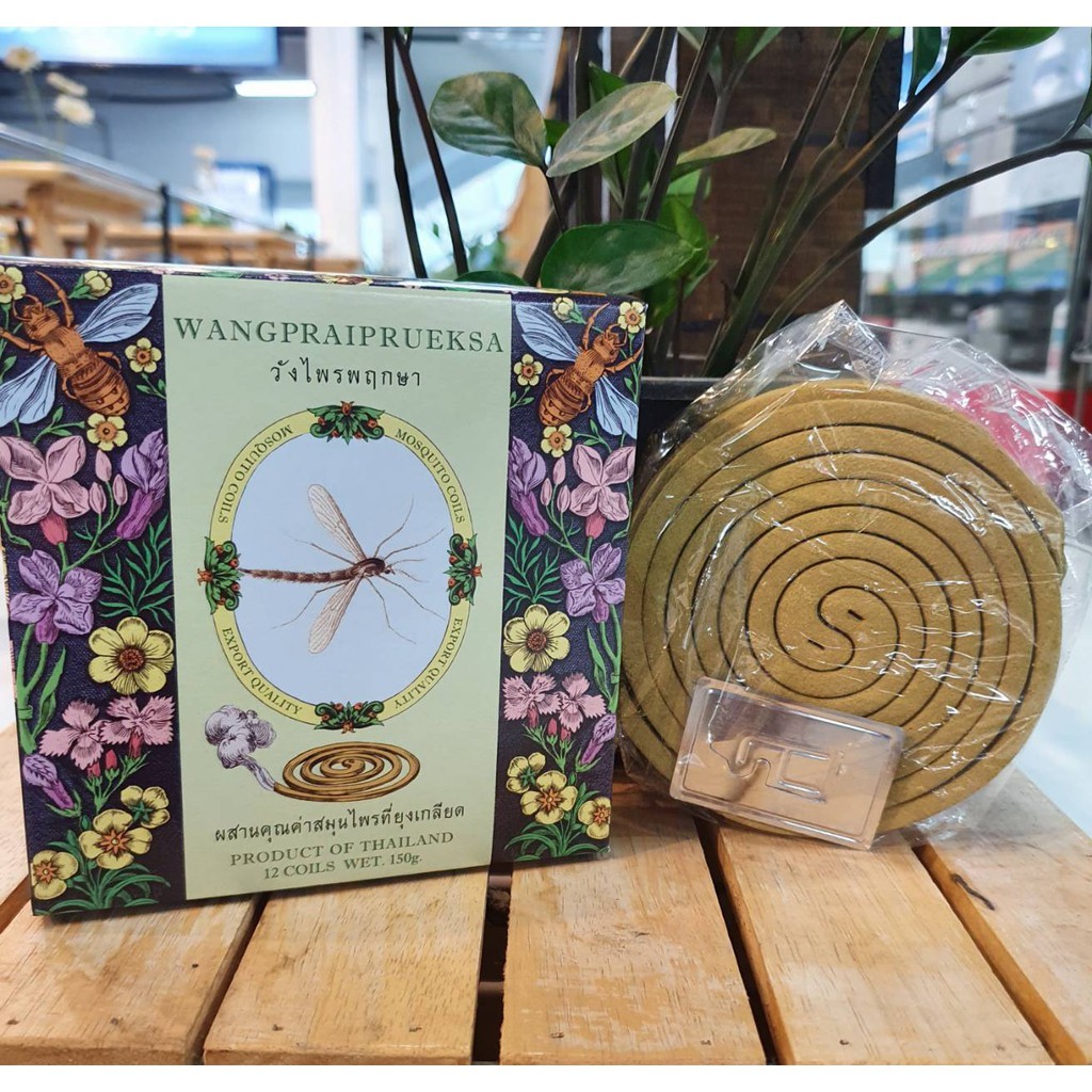 泰國 WangPraiPrueksa 香茅黃薑蚊香