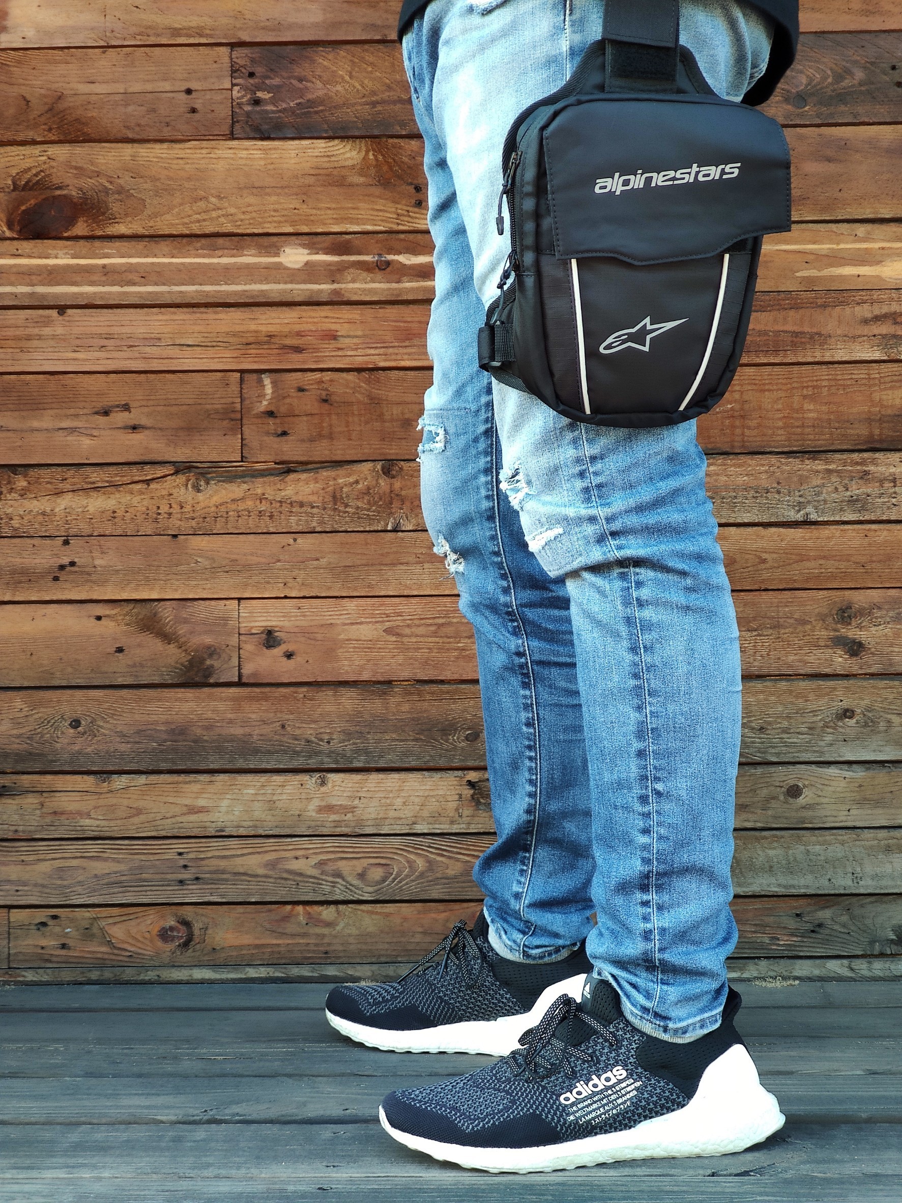 ALPINESTARS ACCESS THIGH BAG BLACK/BLACK 黑黑 腿包 騎士包