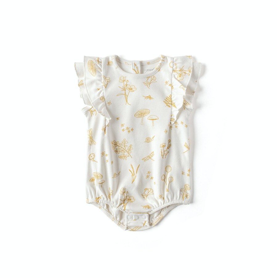 PEHR - Sleeveless Flutter One-Piece（Botanica）