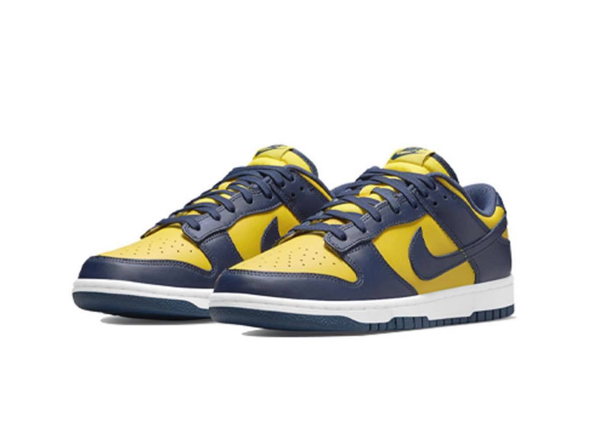 Nike Dunk Low Varsity Maize 密西根 藍黃 DD1391-700