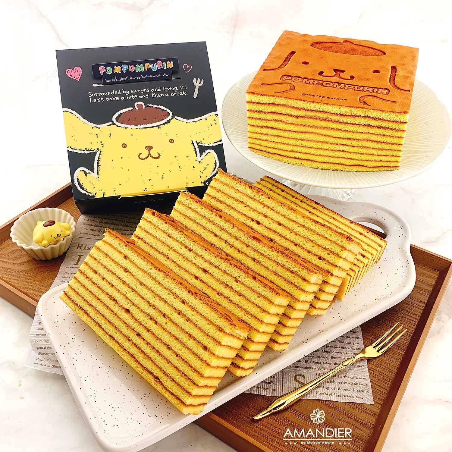 台灣AMANDIER超可愛卡通千層蛋糕
