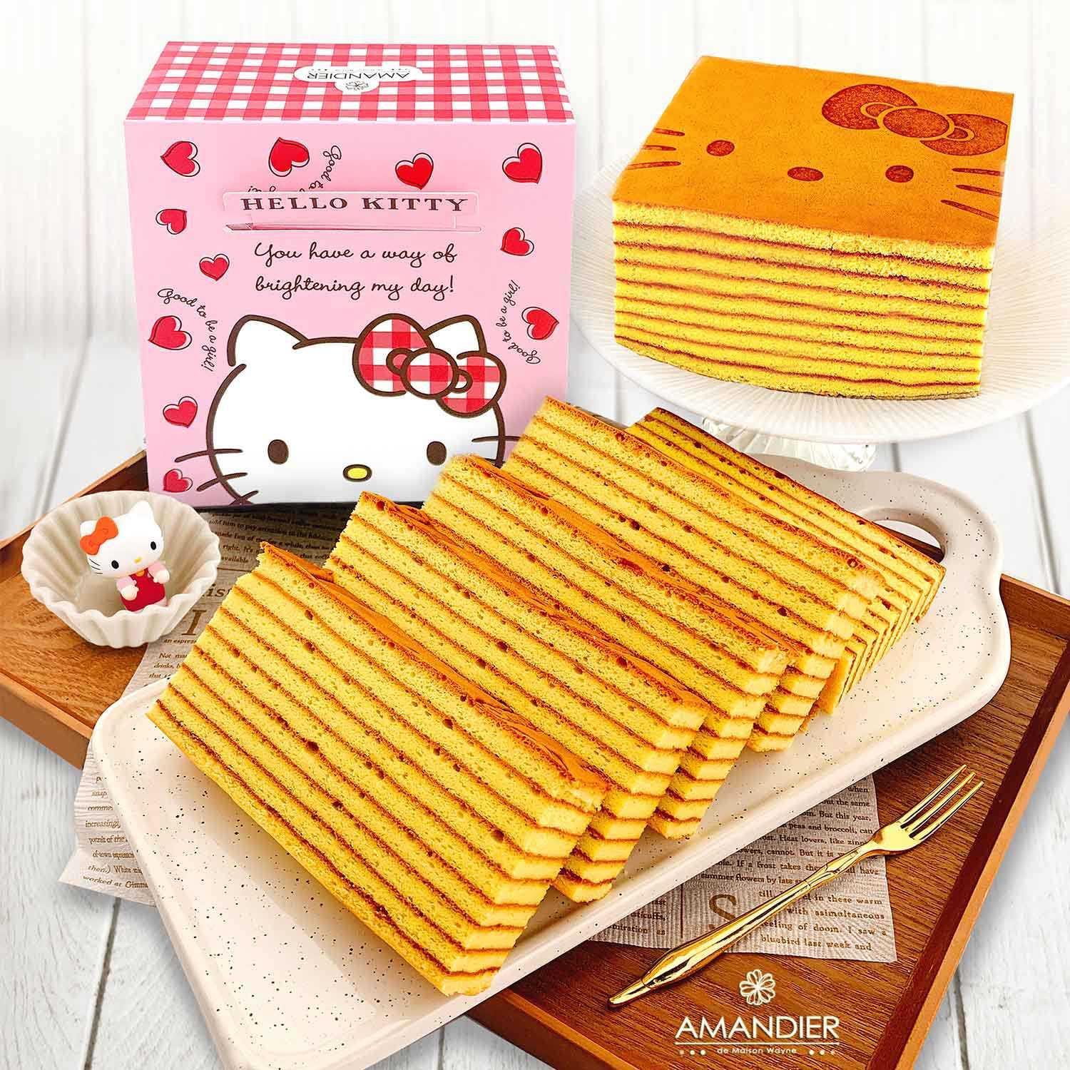 台灣AMANDIER超可愛卡通千層蛋糕