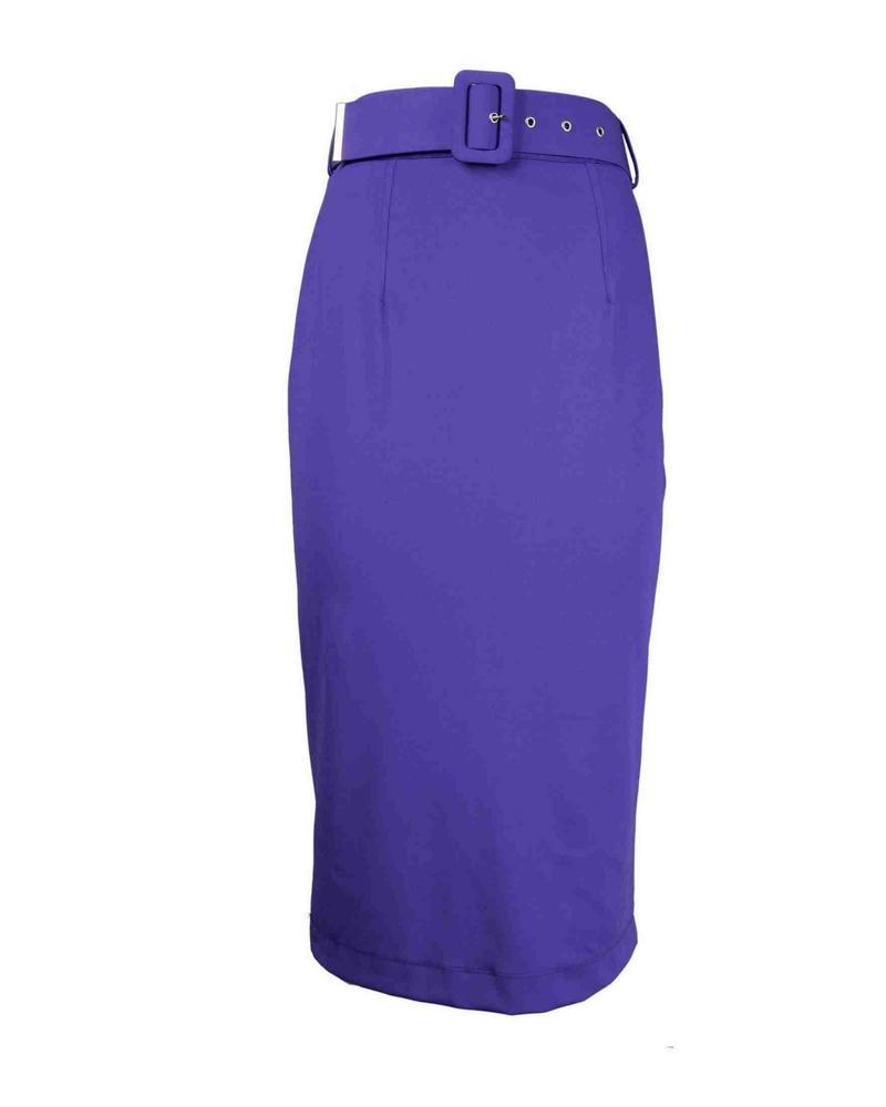 【SILVIAN HEACH】貼身腰帶窄裙