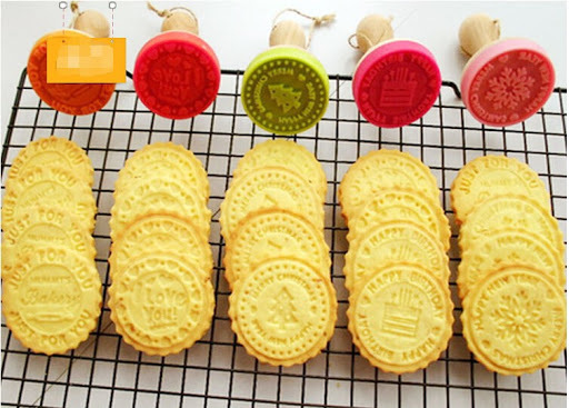 【Unopan Cookie Stamper 】Biscuits Stamp Chop UN52100 UN52101 UN52102 UN52103 UN52104